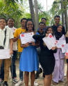 Jeunes du dispositif Pro'Pulse Prépa-apprentissage lors de la journée de la réussite